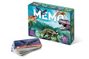 Игр(НескучныеИгры) Мемо-игра Мир динозавров (8083)