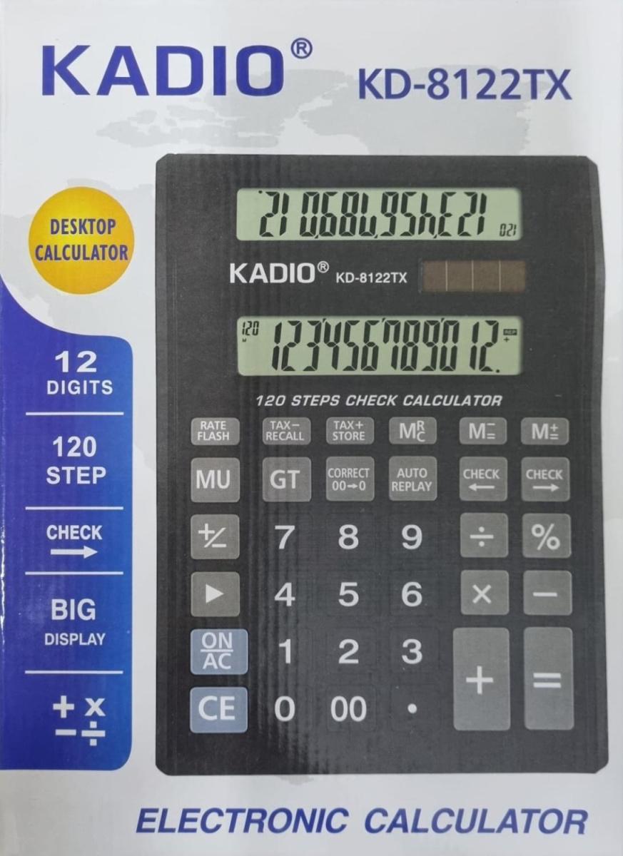 Калькулятор KADIO KD-8122TX 12 разр