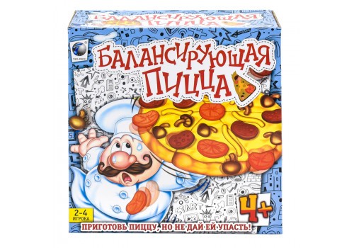 Настольная игра Балансирующая пицца 27см. кор. 707-45