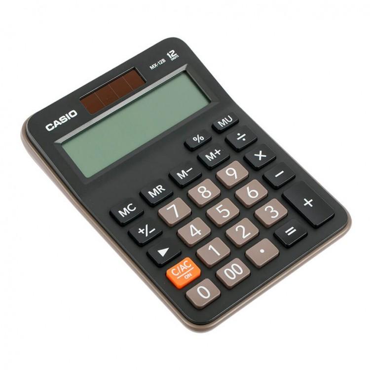 Калькулятор 12 разрядов Deli 1549A, черный, 201.2х160х46мм