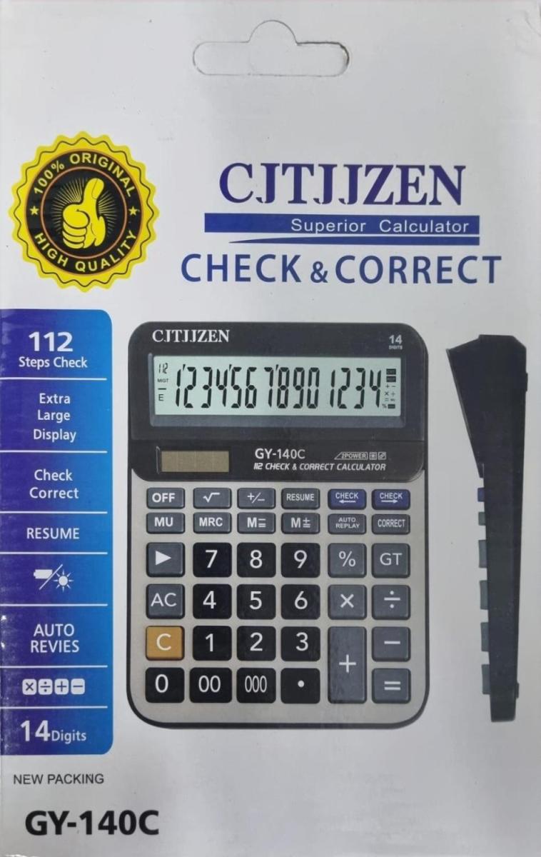 Калькулятор  Citizen SDC-760-414/GY-140C /14-16  разр 