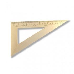 Треугольник 23 см деревянный 