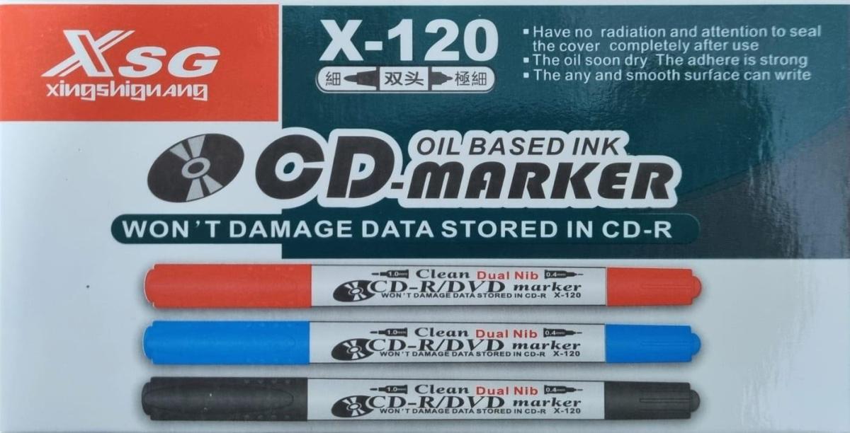 Маркеров для дисков CD-R/DVD для дисков двусторонний