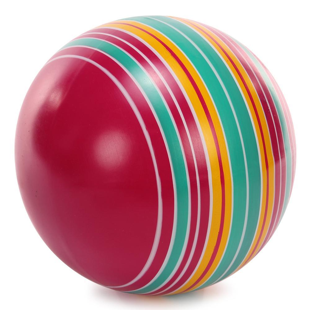 Мяч 150мм Классика, Полосатики ручное окраш  