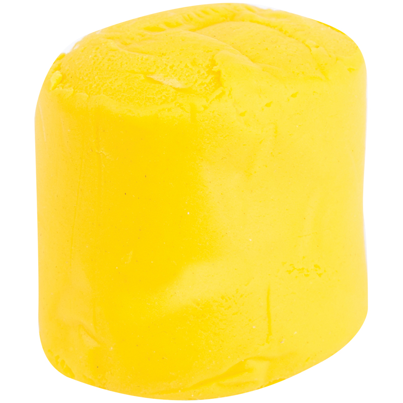 Тесто для лепки Мульти-Пульти "Приключения Енота", желтый, 120г, пластиковое ведро
