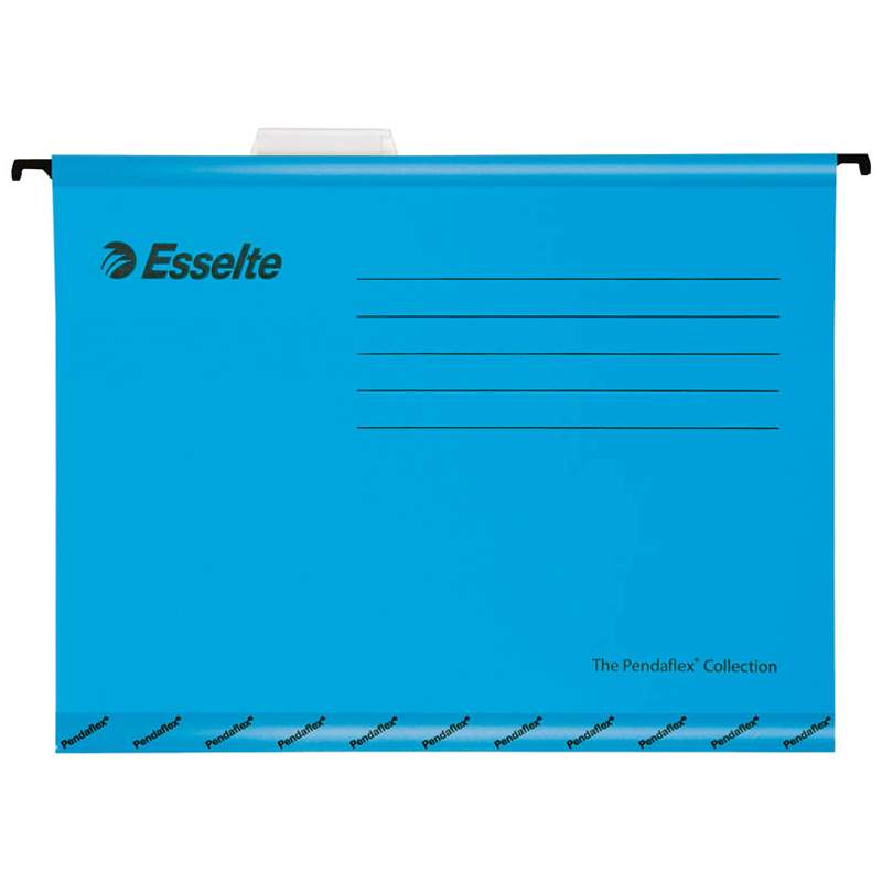 Подвесная папка Esselte "Pendaflex Plus Foolscap", 240*412мм, картон, 210г/м2, Ассорти