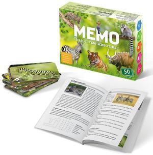 Игр(НескучныеИгры) Мемо-игра Полосатые животные [50карт.] (НИ-4836)