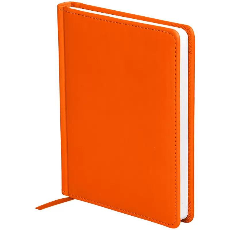 Ежедневник датированный 2022г., A6, 176л., кожзам, OfficeSpace "Winner", оранжевый