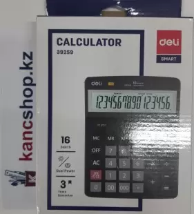 Калькулятор 16 разр DELI 39259