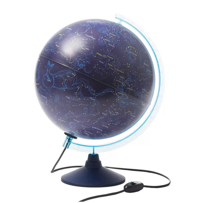 Глобус Земли d32 см Глобусный мир Политический пластиковая подставка с подсветкой Ке013200227