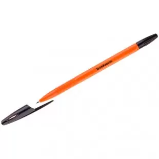Ручка шар Erich Krause R-301черная orange корпус