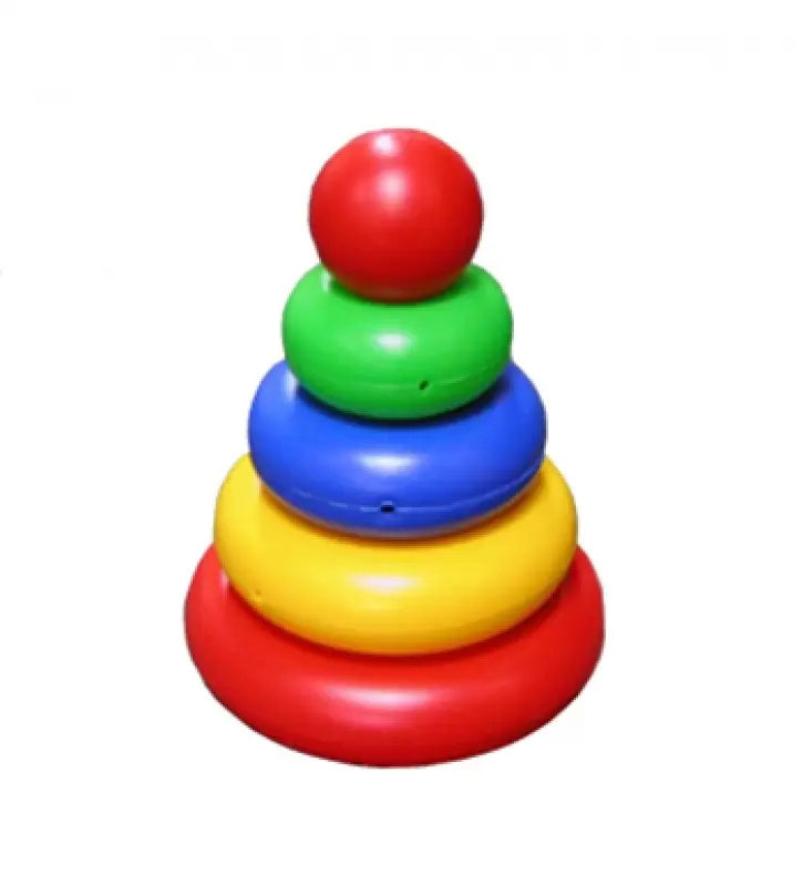 Пирамидка"Малышок"- шарик,4 кольца