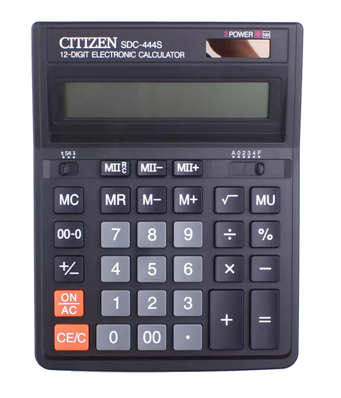 Калькулятор настольный 12 разрядов Citizen 888
