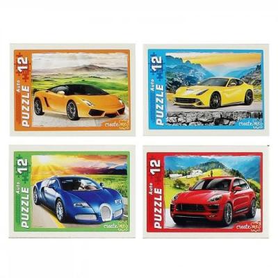 ИГР.ПАЗ.0012.РыжийКот.Крутые автомобили.175*130мм.к/у.ассорти