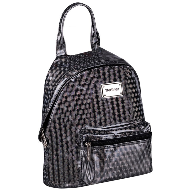 Рюкзак Berlingo Glam Style Silver net 31*23*10 см 1 отд 1 карм