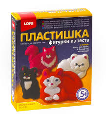 Пластишка Фигурки из теста"Милые кошки "Lori