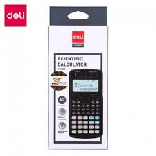 Калькулятор научный DELI ED-100MS, 10+2 разрядов, 300 функций, 157,3х77,3х20 мм,темно серый