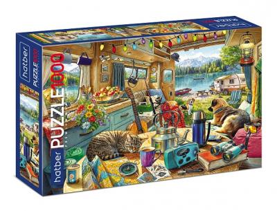 ИГР.ПАЗ.1000.ХАТ.Premium.Уютный кемпинг.680*480мм.к/у.