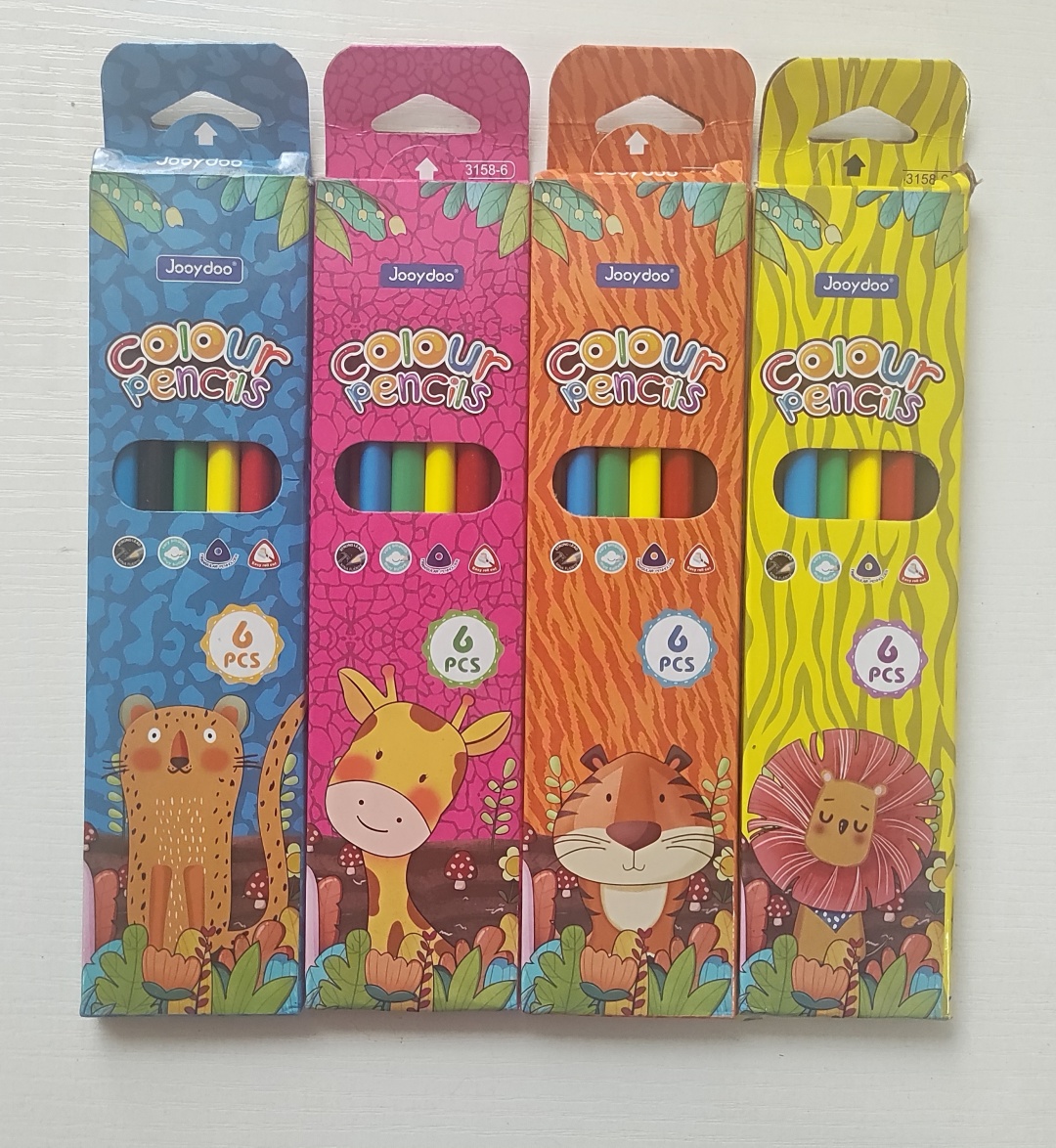 Карандаши цветные Jooydoo 6цв