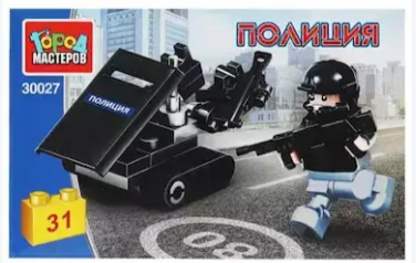 Конструктор операция спецназа, 31 дет. Город Мастеров 30027-KK