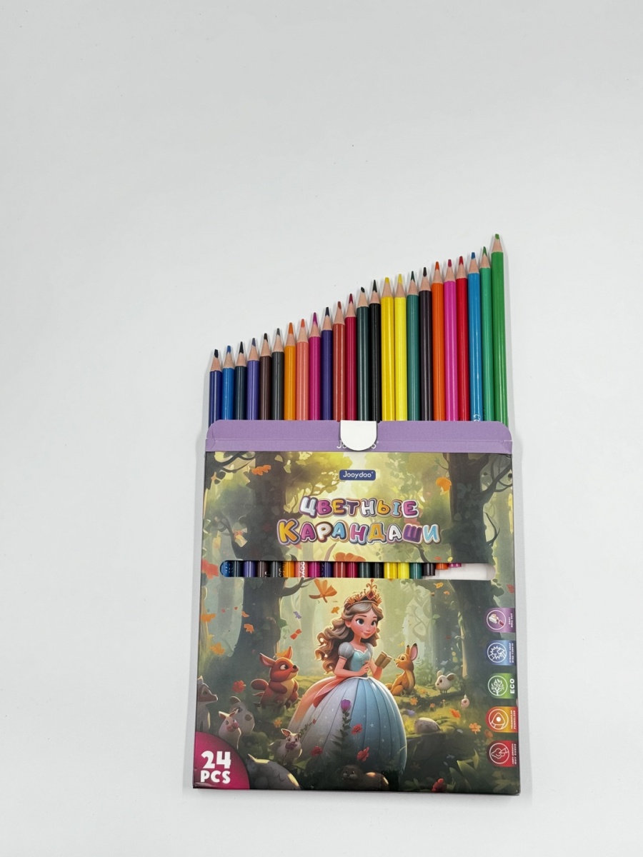 Карандаши цветные Jooydoo 24цв
