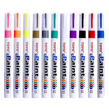 Маркер-краска для любых поверхностей Toyo Marker Paint SA101 Ассорти
