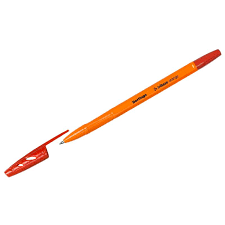Ручка шариковая Berlingo "Tribase Orange" красная, 0,7мм