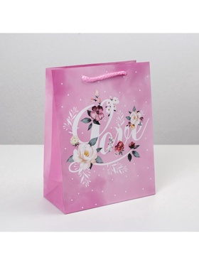 Пакет ламинированный MS 23 х 18 х 8 см Ассорти