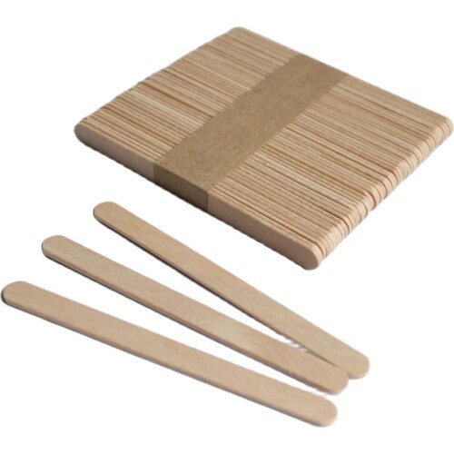 Деревянные палочки для творчества Mazari плоские,9,4см*1.5мм,50шт M-9996