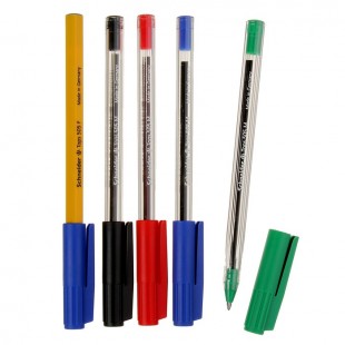 Ручка шариковая Schneider Tops 505F 0,4мм синяя/красная/зеленая/черная
