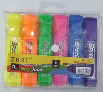 Набор текстовыделителей Sport Liner Неон 6 штуки 