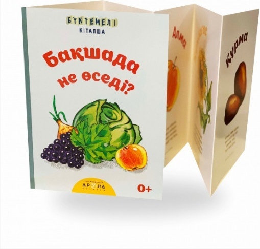 Бүктемелі кітапша.Бақшада не өседі?