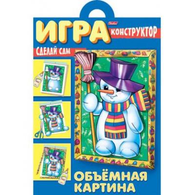 Аппликации (Хатбер) Игра-конструкторОбъемная Картина на гребне Ассорти