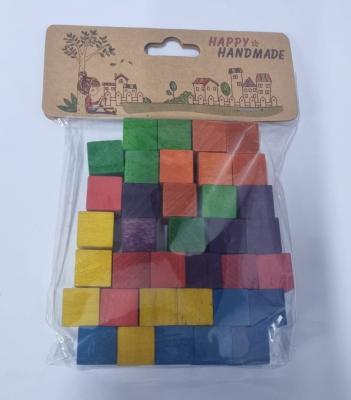 Набор декоративных цветных кубиков Happy Handmade №669-41