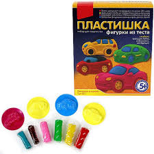 Пластишка Фигурки из теста"Легковые машинки "Lori