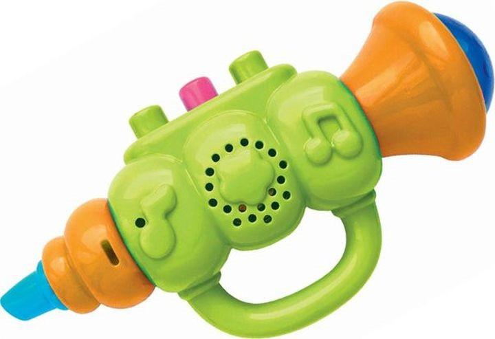 Музыкальный инструмент Дудочка для малышей зелёная