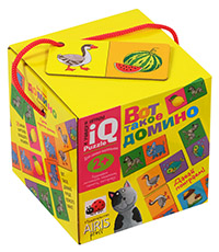 Игр(Айрис) IQ-Puzzle(карт.) 2+ Вот такое домино