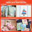 Клейкие WASHI-ленты для декора Ассорти, 15 мм х 3 м, 7 цветов, рисовая бумага, ОСТРОВ СОКРОВИЩ