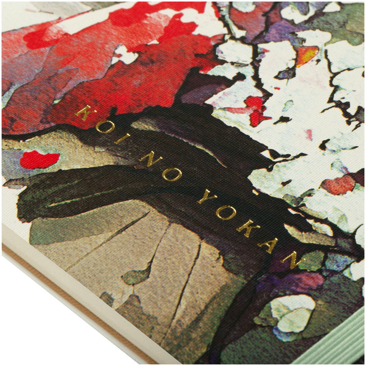 Записная книжка А5 80л. ЛАЙТ, кожзам, Greenwich Line "Sakura. Wise beauty", с резинкой, тиснение фол