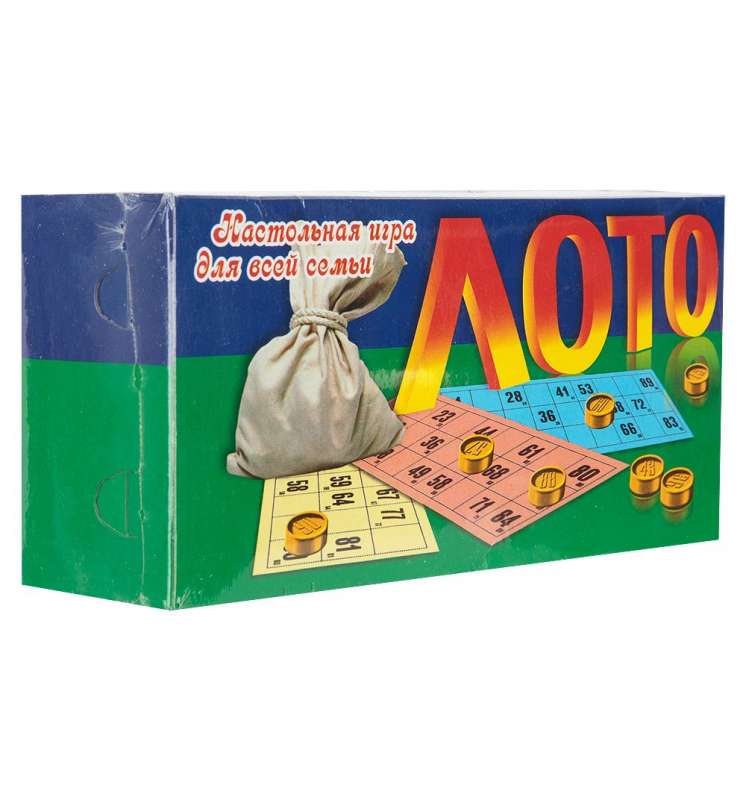 Лото пластмассовое арт.0010 (астрон)