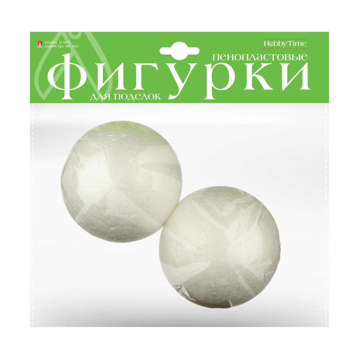 Фигурки пенопластовые АЛЬТ "Шары" 90мм 2шт. 2-202/14