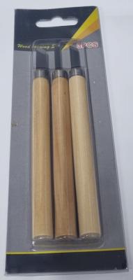 Набор резцов Wood Caruing Set по дереву, 3шт