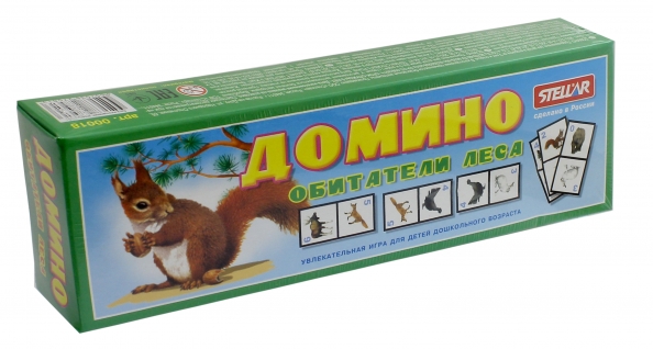 Домино №18 "Обитатели леса" (Стелла)