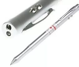 Ручка указка металическая с магнитом и лазером 92
