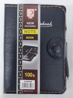 Телефонная книжка-блокнот №XY-88100, А7 с ручкой