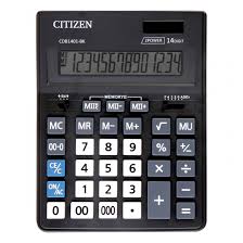 Калькулятор настольный Citizen Business Line CDB1401-BK, 14 разрядов, двойное питание, 155*205*35мм, Калькулятор настольный Citizen Business Line CDB1401-BK, 14 разрядов, двойное питание, 155*205*35мм,