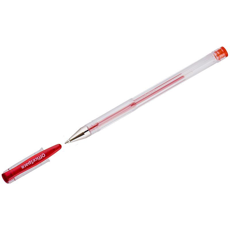 Ручка гелевая OfficeSpace красная, 0,5мм GPA100/RD_1720