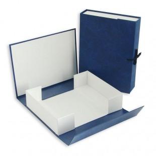 Папка-коробка архивный 70 мм. синий цв.Ассорти Сиббланкоиздат