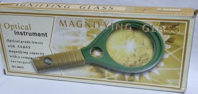 Лупа д.65 мм Magnifying glass  пластик.оправа 