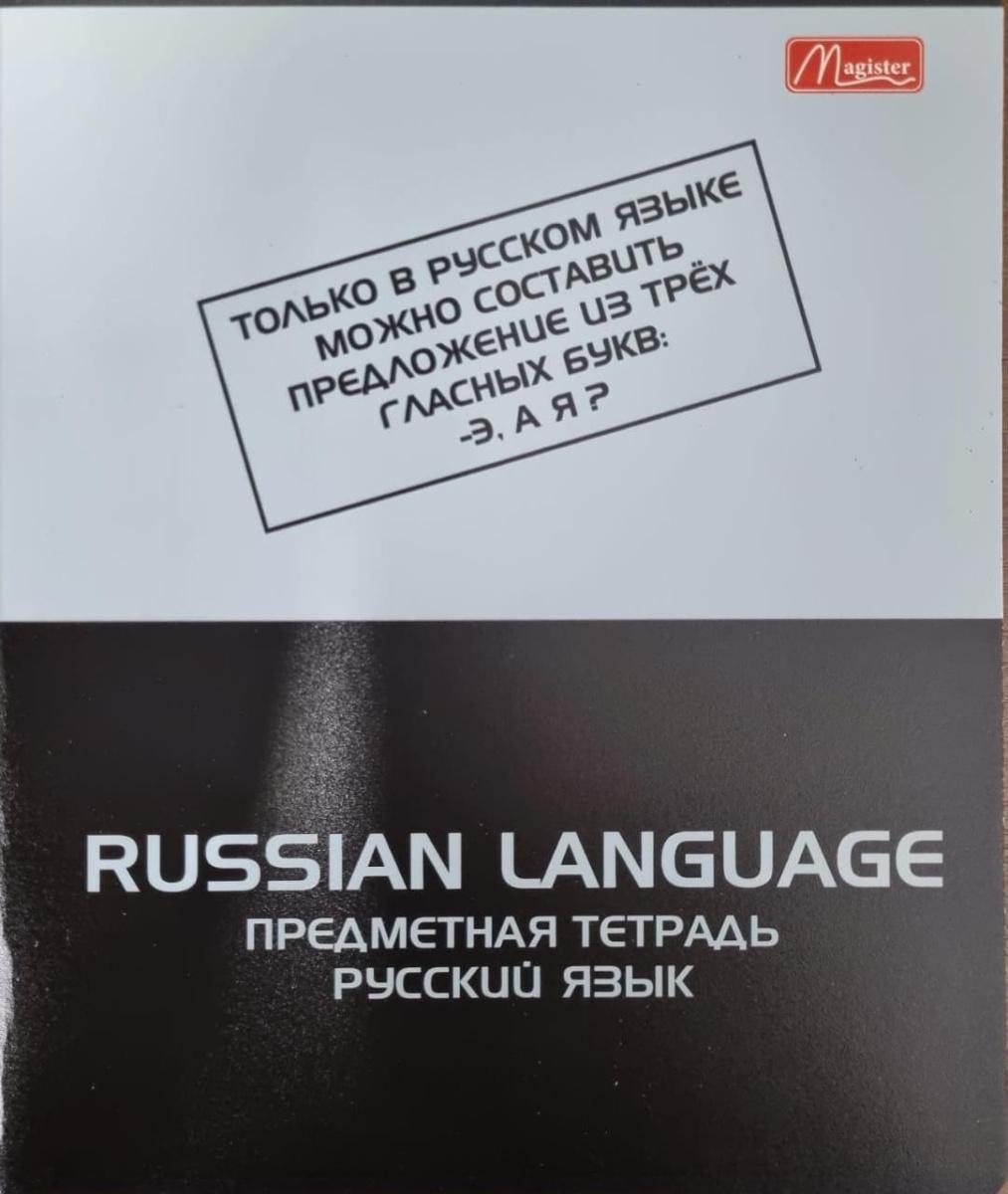 Набор предметных тетрадей 48л. рус.яз. Magister Тенгиз, твин-лак